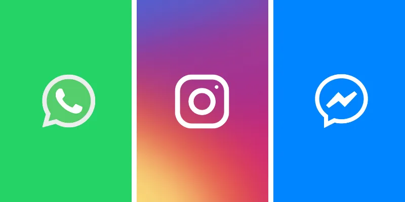 WhatsApp, Instagram and Facebook Messenger